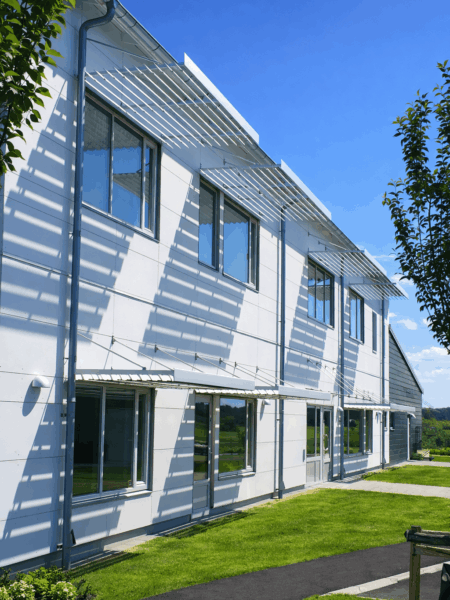 Solskärm i Varberg Daghem