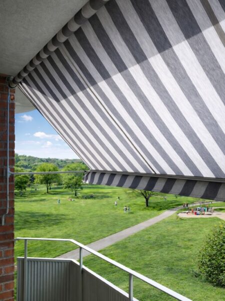 XL 70 randig grå_vit